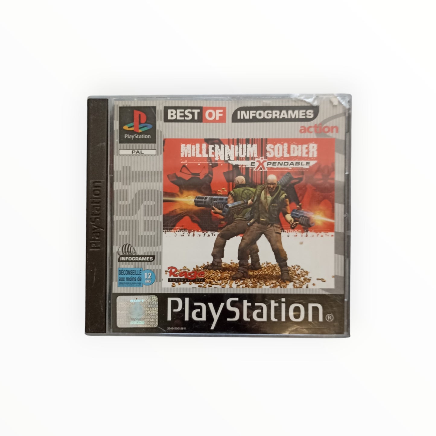 MILLENIUM SOLDIER EXPANDABLE playstation 1 (PS1)
