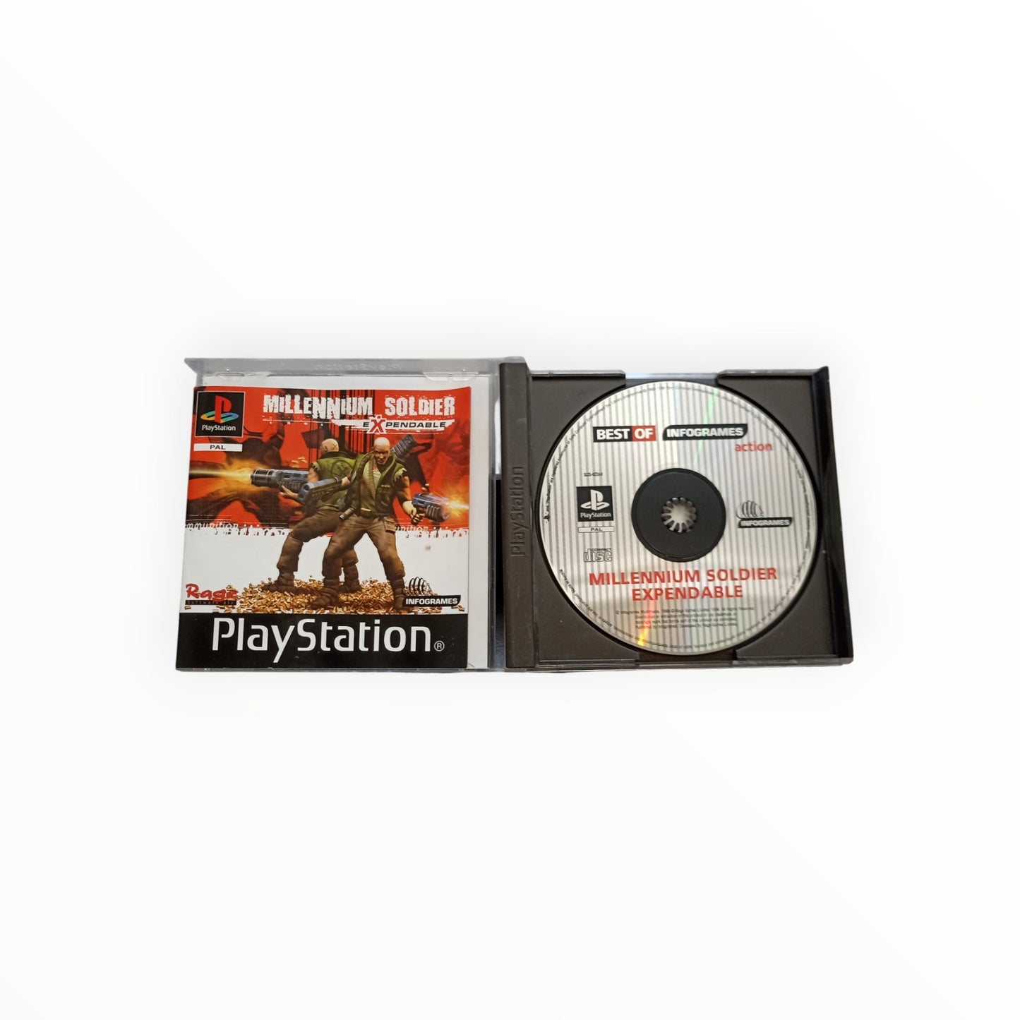 MILLENIUM SOLDIER EXPANDABLE playstation 1 (PS1)