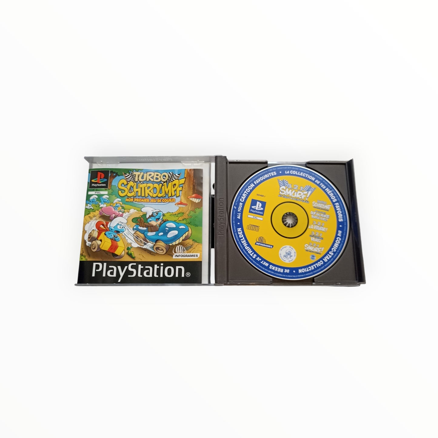 TURBO SCHTROUMPF playstation 1 (PS1)