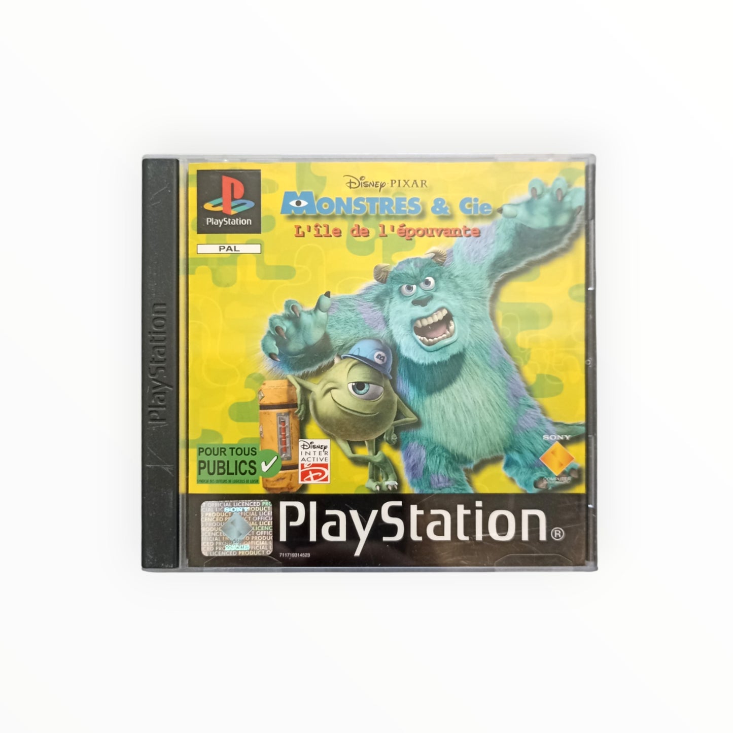 DISNEY/ PIXAR MONSTRES & CIE L ILE DE L’EPOUVANTE playstation 1 (PS1)