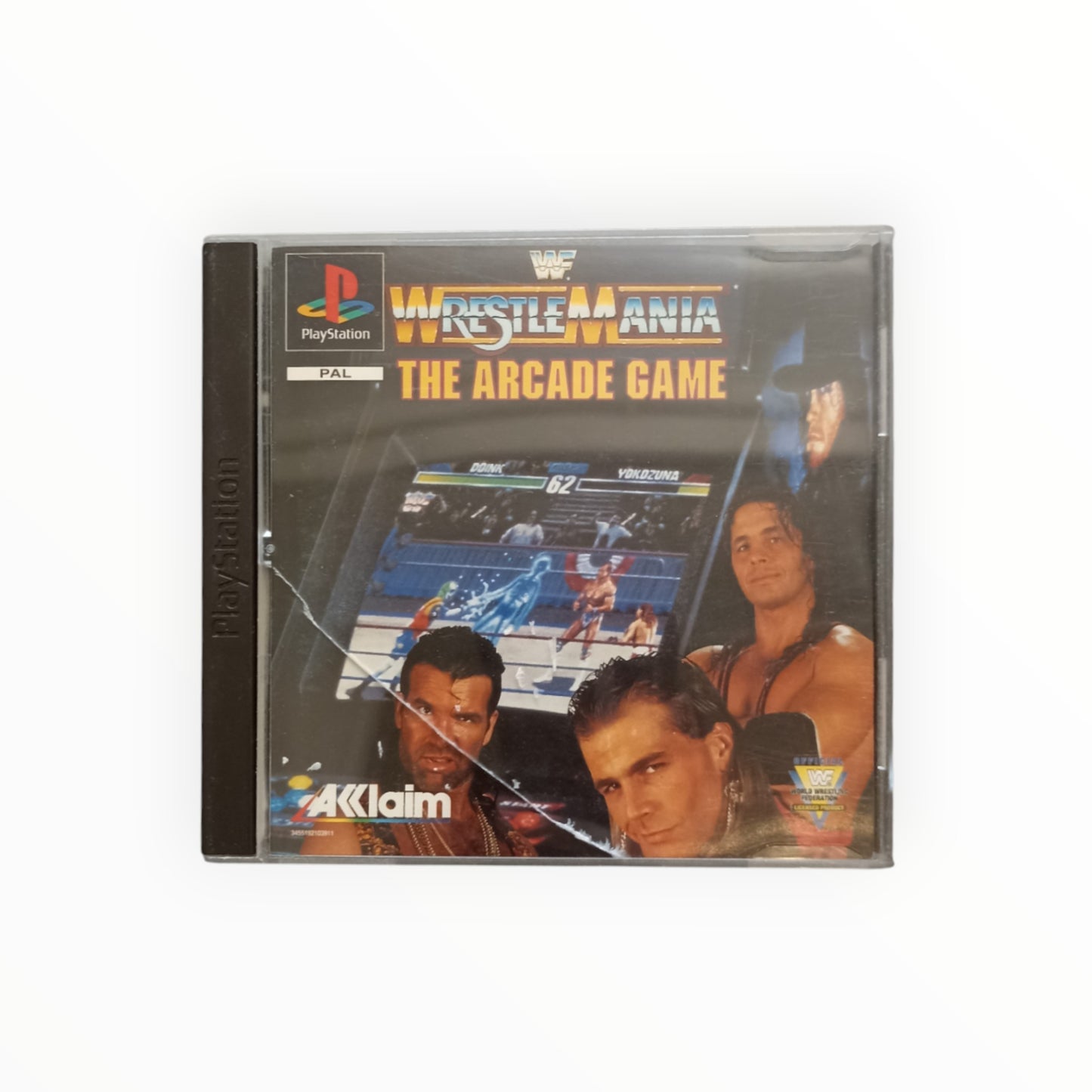 WWF WRESTLEMANIA THE ARCADE GAME playstation 1 (PS1)