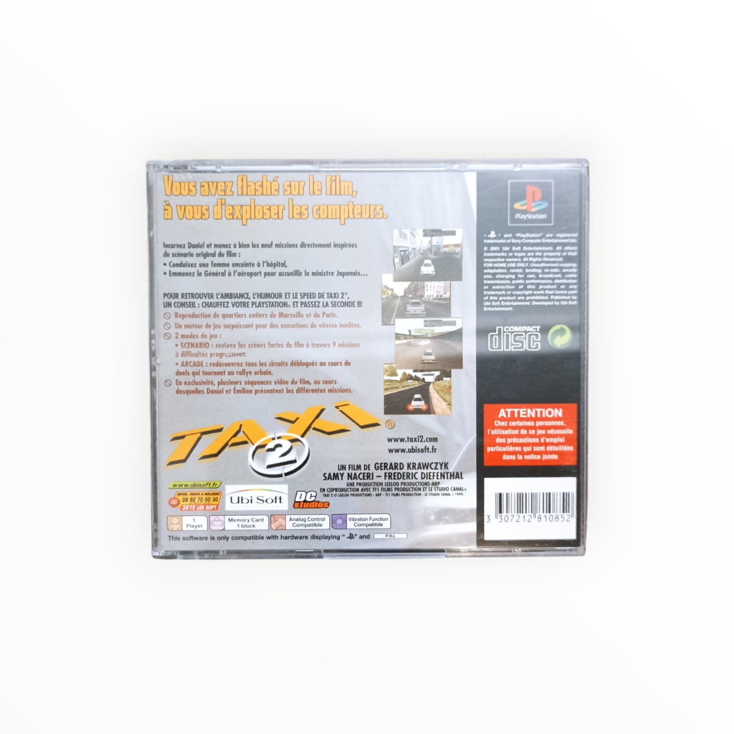 TAXI 2 playstation 1 (PS1)