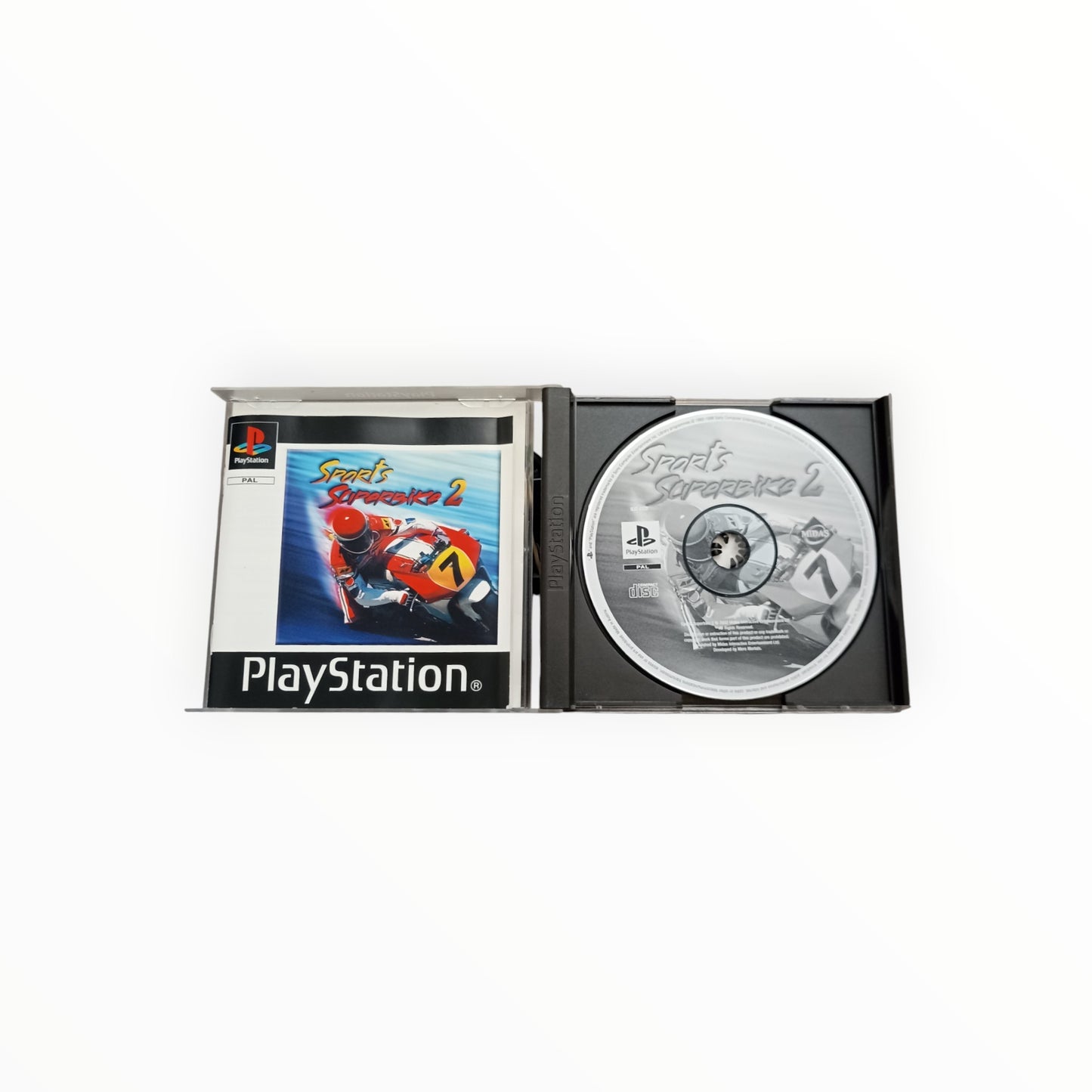 SPORTS SUPERBIKE 2 playstation 1 (PS1) Version UK
