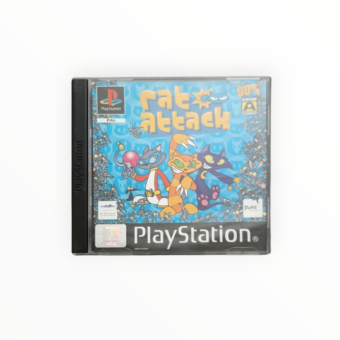 RAT ATTACK playstation 1 (PS1) version UK