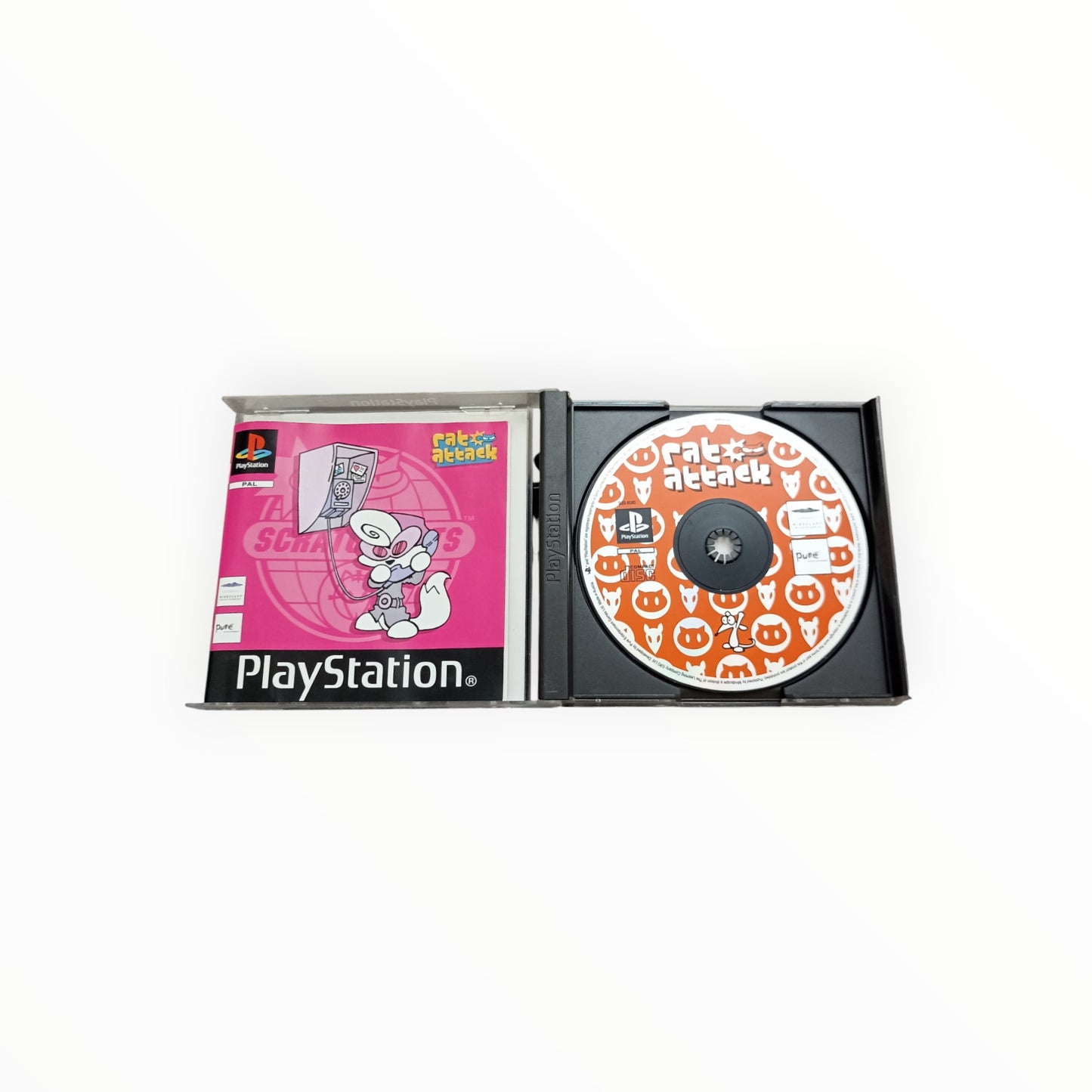 RAT ATTACK playstation 1 (PS1) version UK