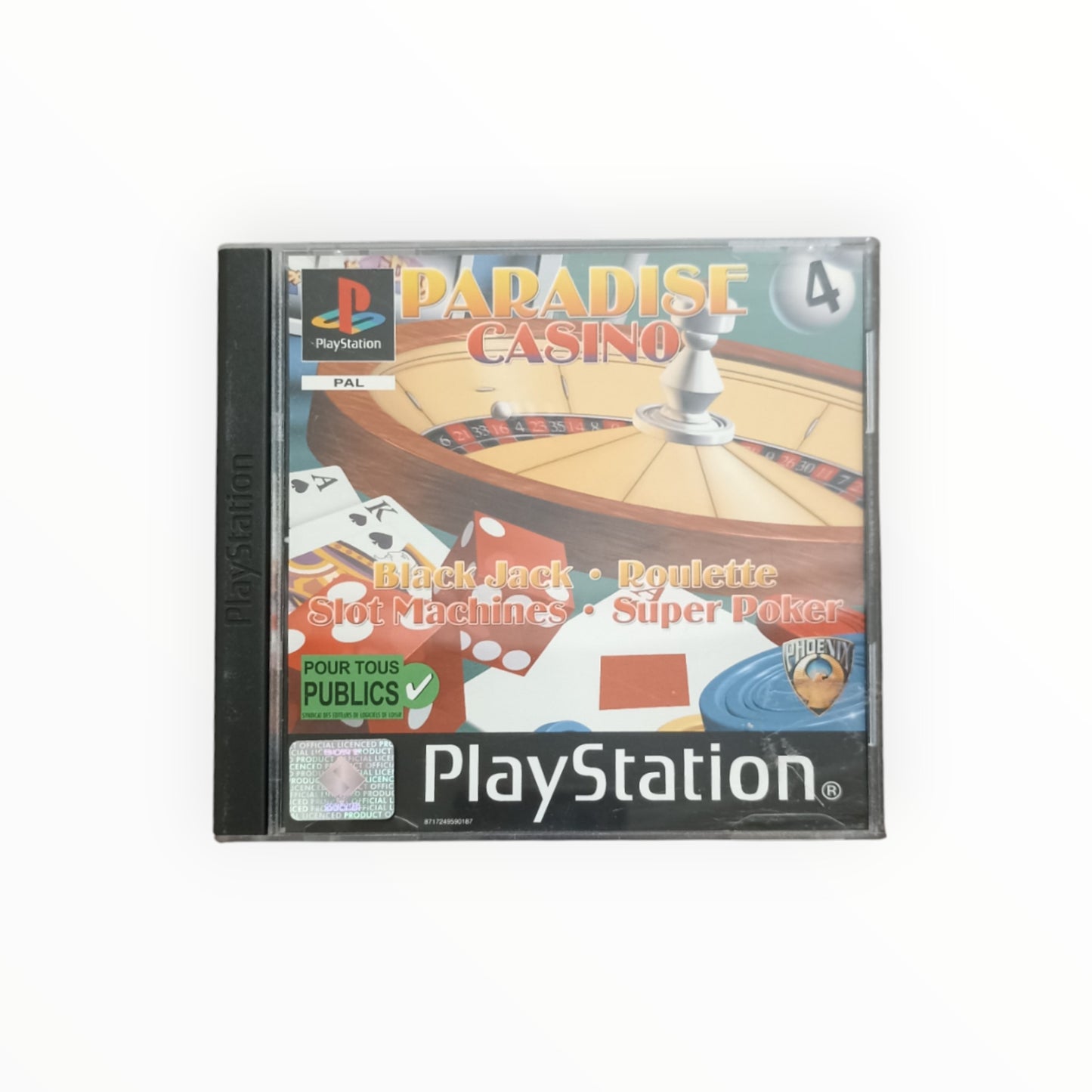 PARADISE CASINO playstation 1 (PS1)
