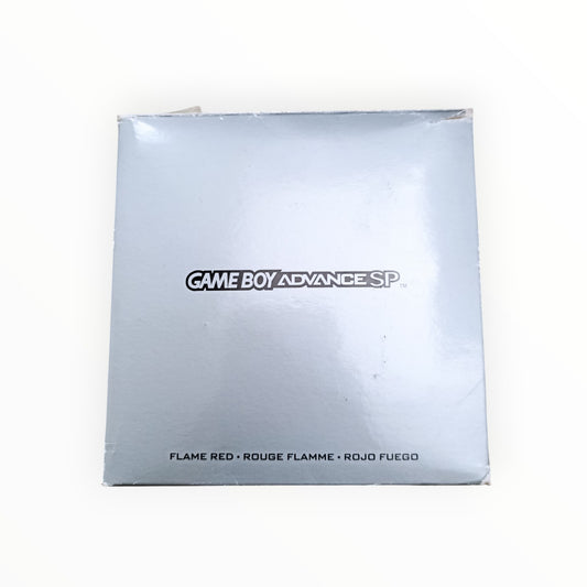 Boite GameBoy Advance édition rouge avec notice et chargeur