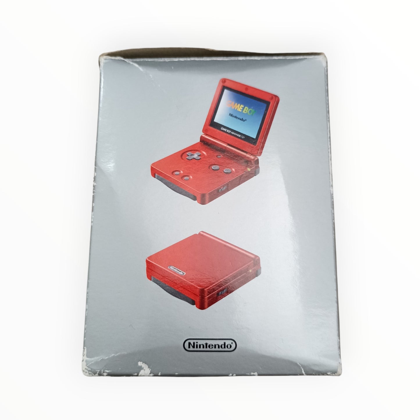 Boite GameBoy Advance édition rouge avec notice et chargeur