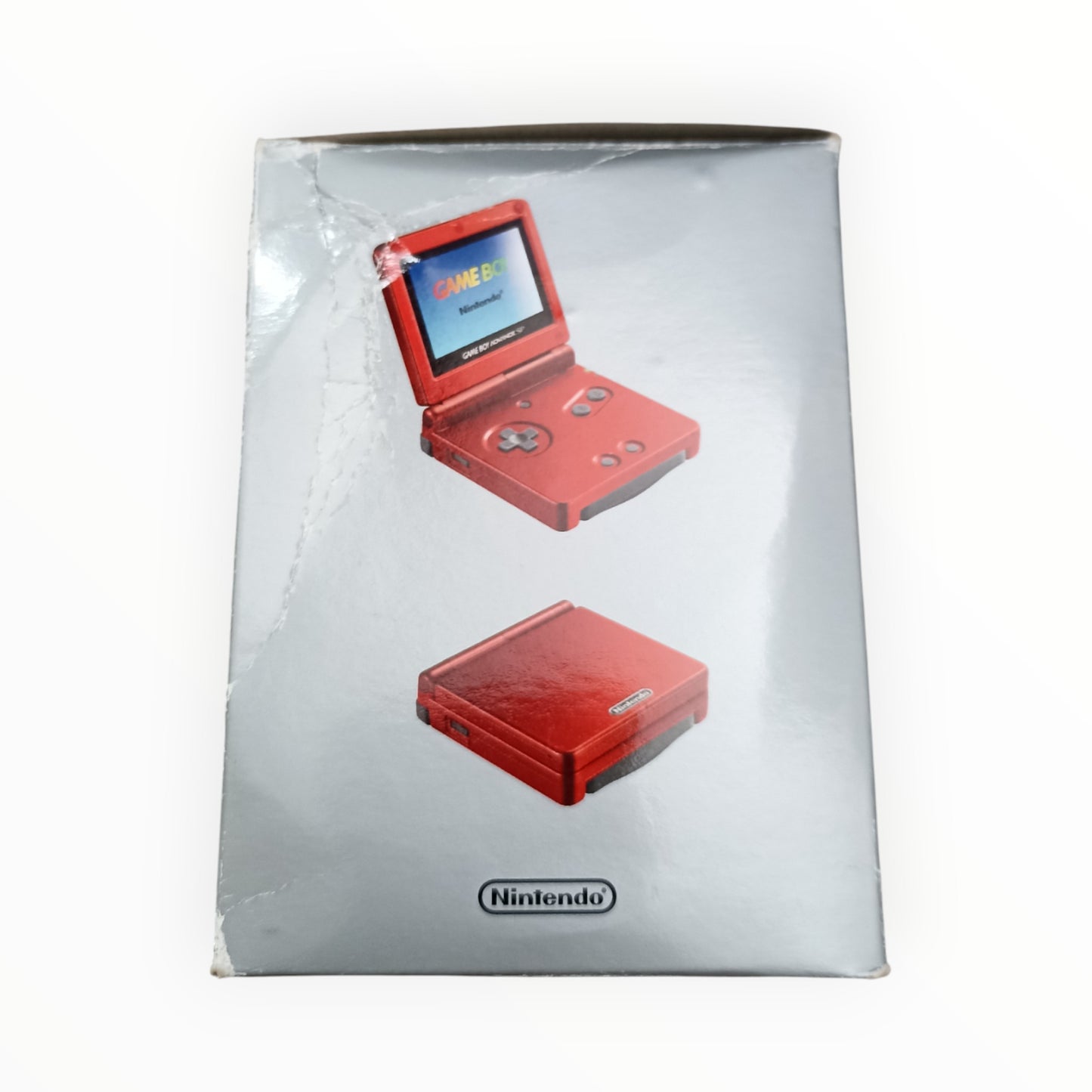 Boite GameBoy Advance édition rouge avec notice et chargeur