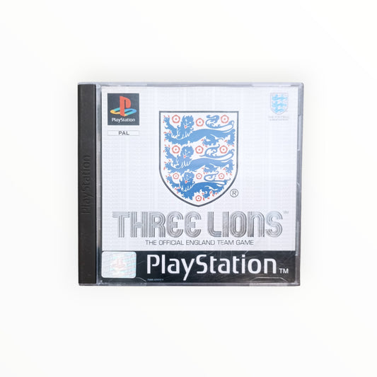 THREE LIONS playstation 1 (PS1) Version UK