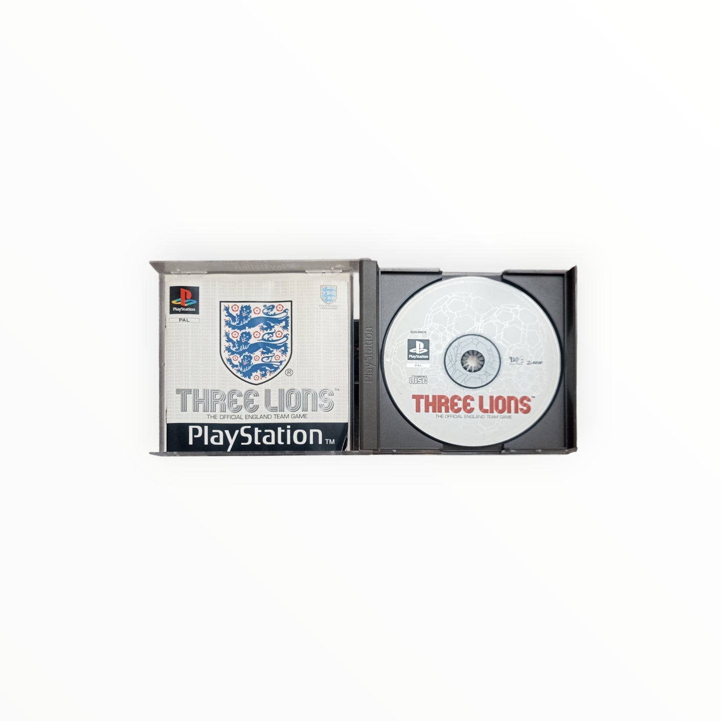 THREE LIONS playstation 1 (PS1) Version UK