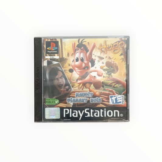 HUGO MAUDIT DIAMANT NOIR playstation 1 (PS1)