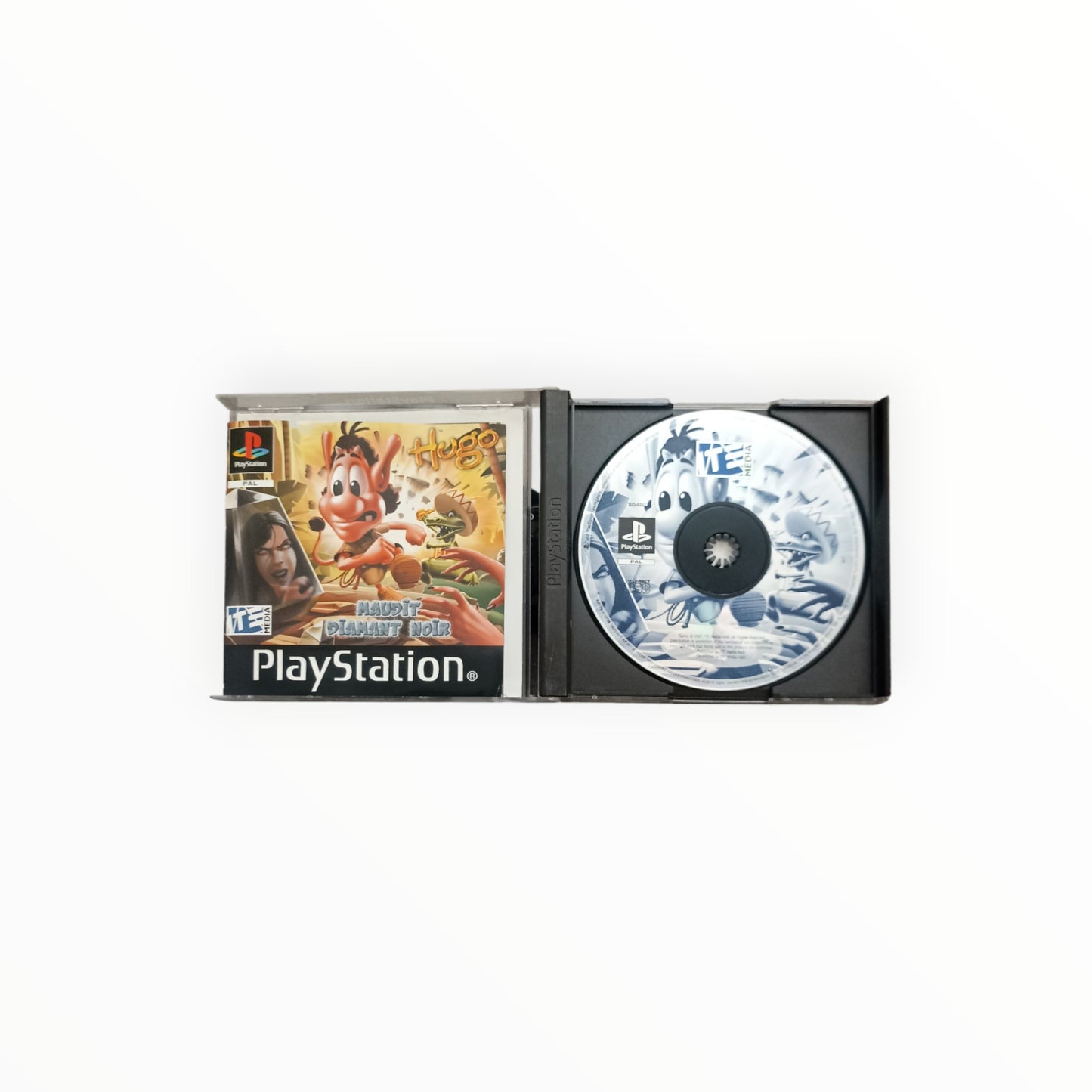 HUGO MAUDIT DIAMANT NOIR playstation 1 (PS1)