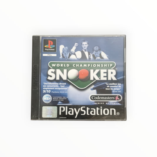 WORLD CHAMPIONSHIP SNOOKER playstation 1 (PS1)