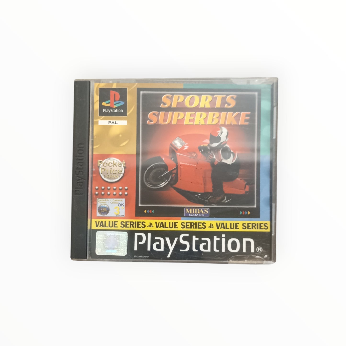 SPORTS SUPERBIKE playstation 1 (PS1) Version ITA