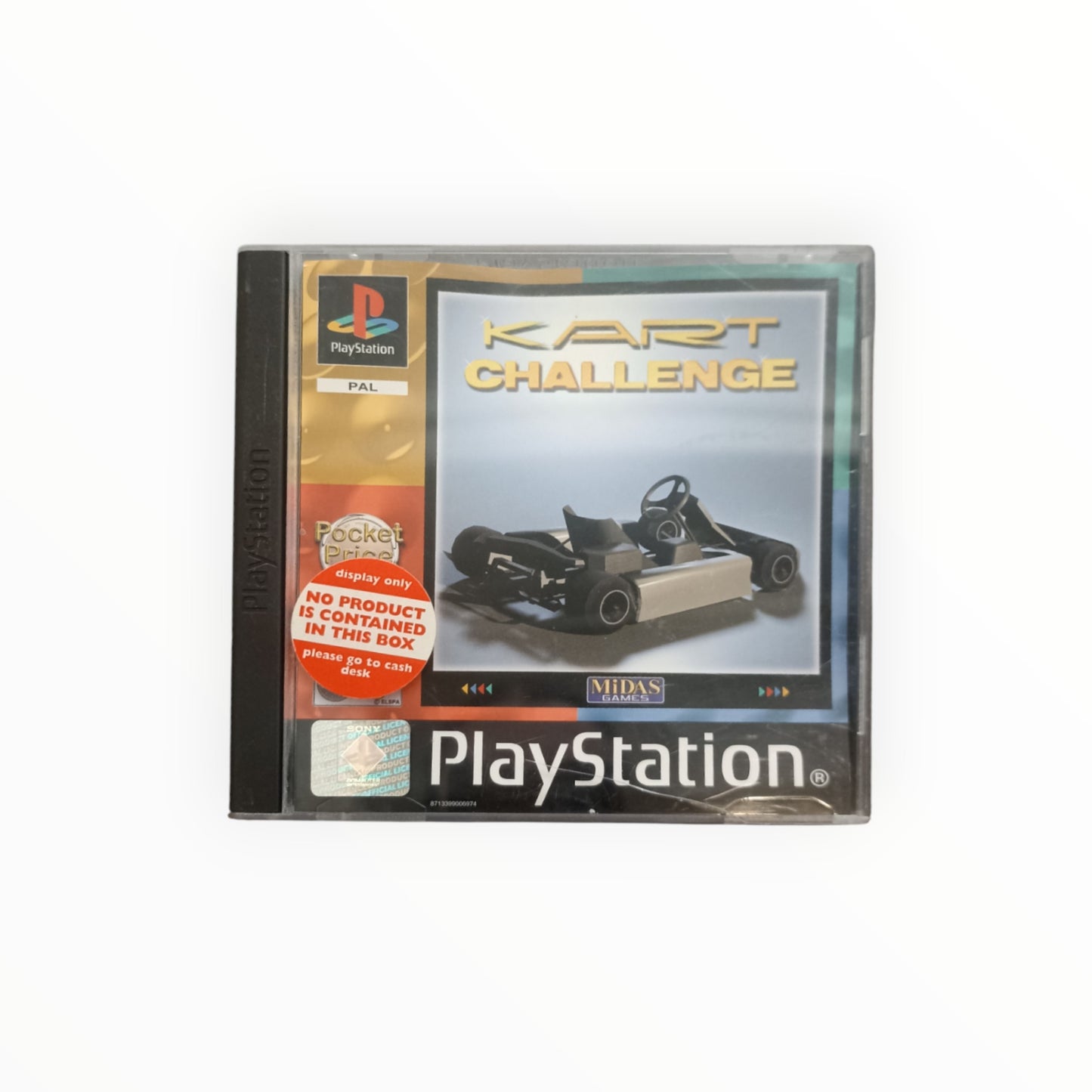 KART CHALLENGE playstation 1 (PS1)