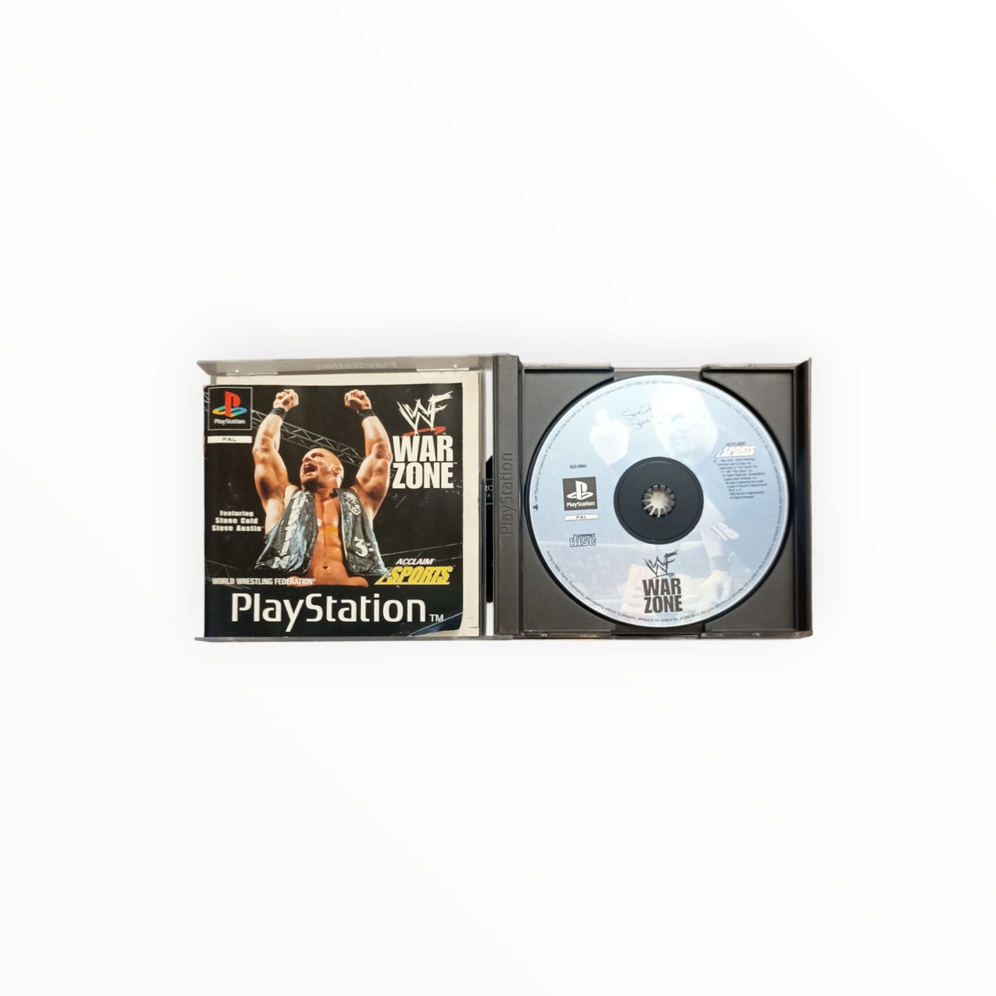 WWF WARZONE playstation 1 (PS1)