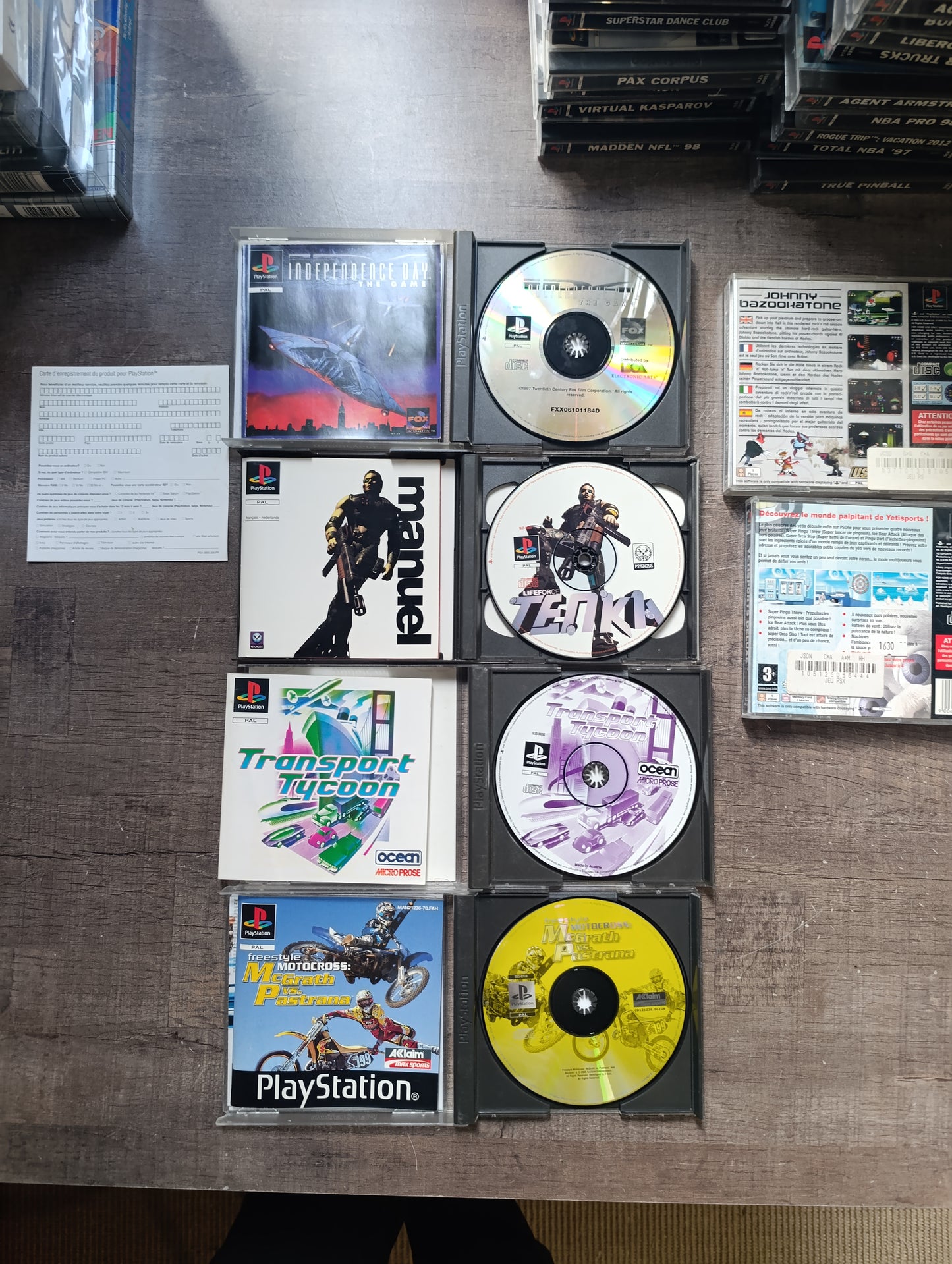 Lot rétrogaming réservé à François