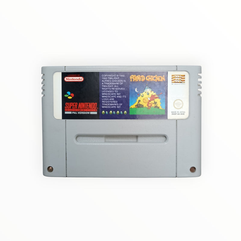 ALFRED CHICKEN super nintendo (SNES) Version NOE