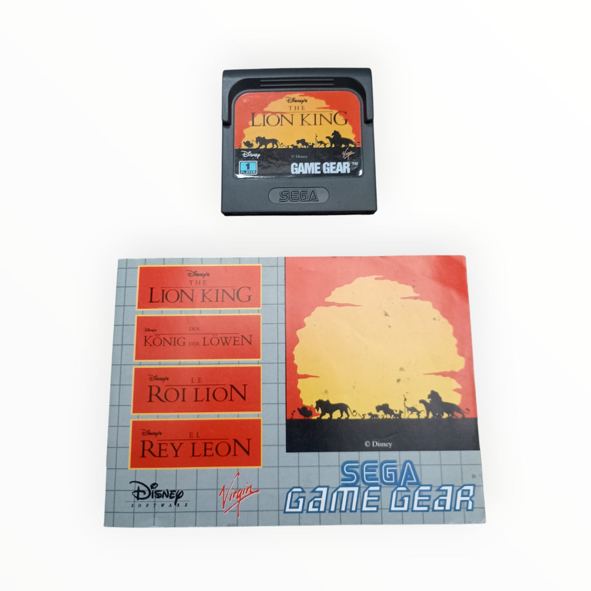 LE ROI LION Sega GameGear