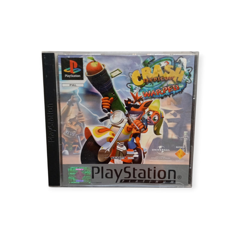 Crash Bandicoot 3: Warped Version Platinum PlayStation 1 ( PS1)
