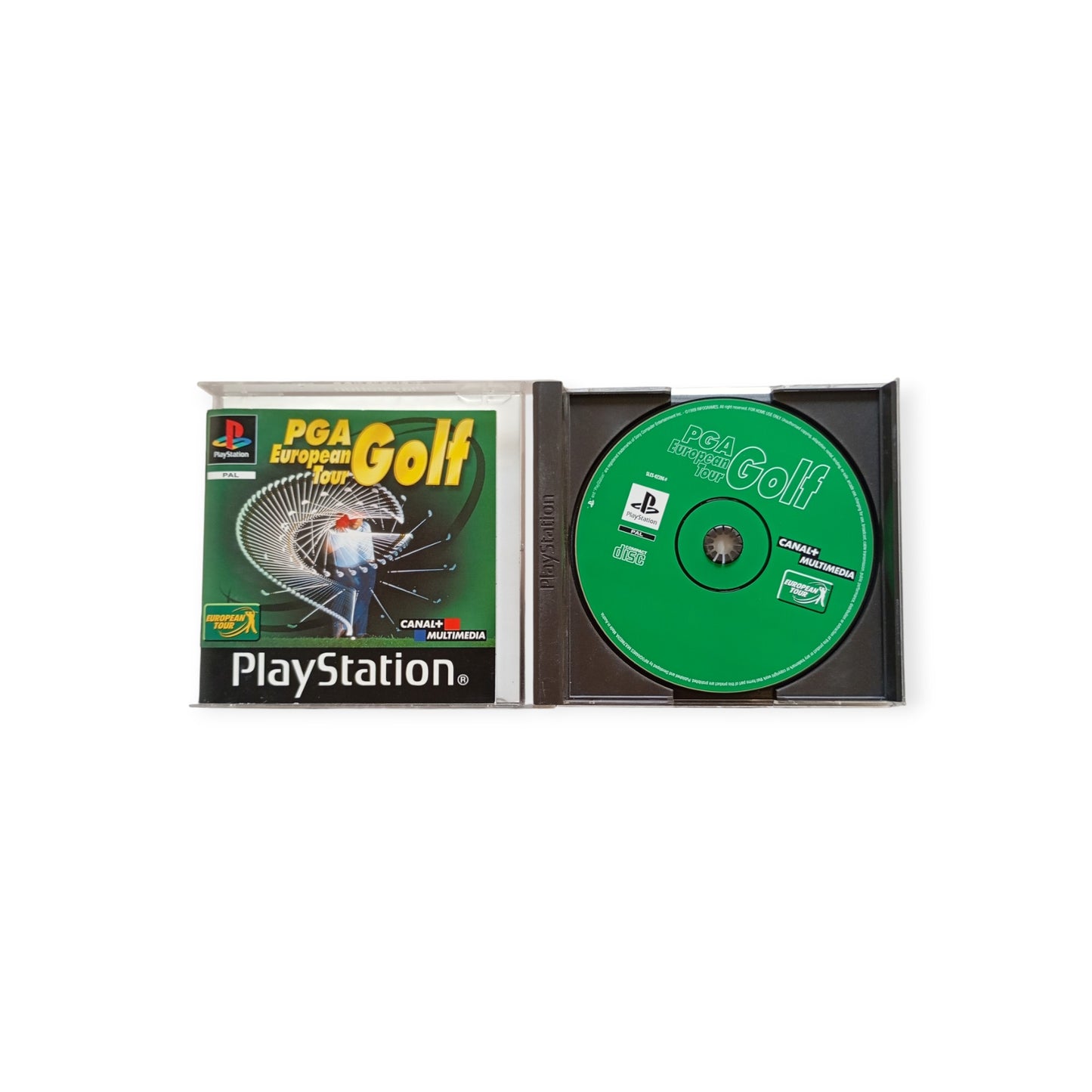 PGA EUROPEAN TOUR GOLF playstation 1 (PS1)