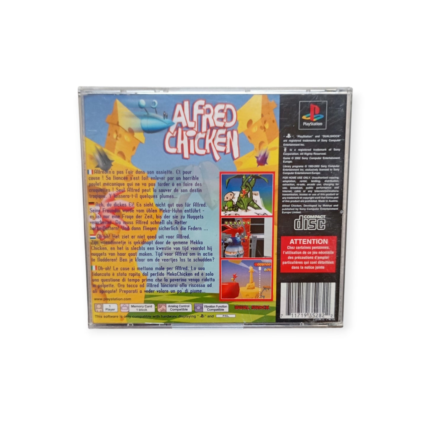 Alfred Chicken PlayStation 1 (PS1)