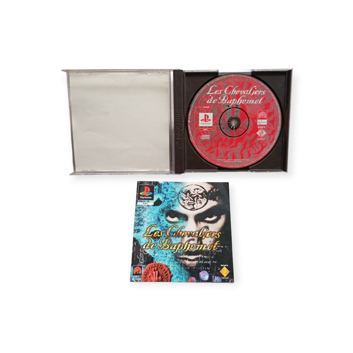LES CHEVALIERS DE BAPHOMET PlayStation 1 (PS1)