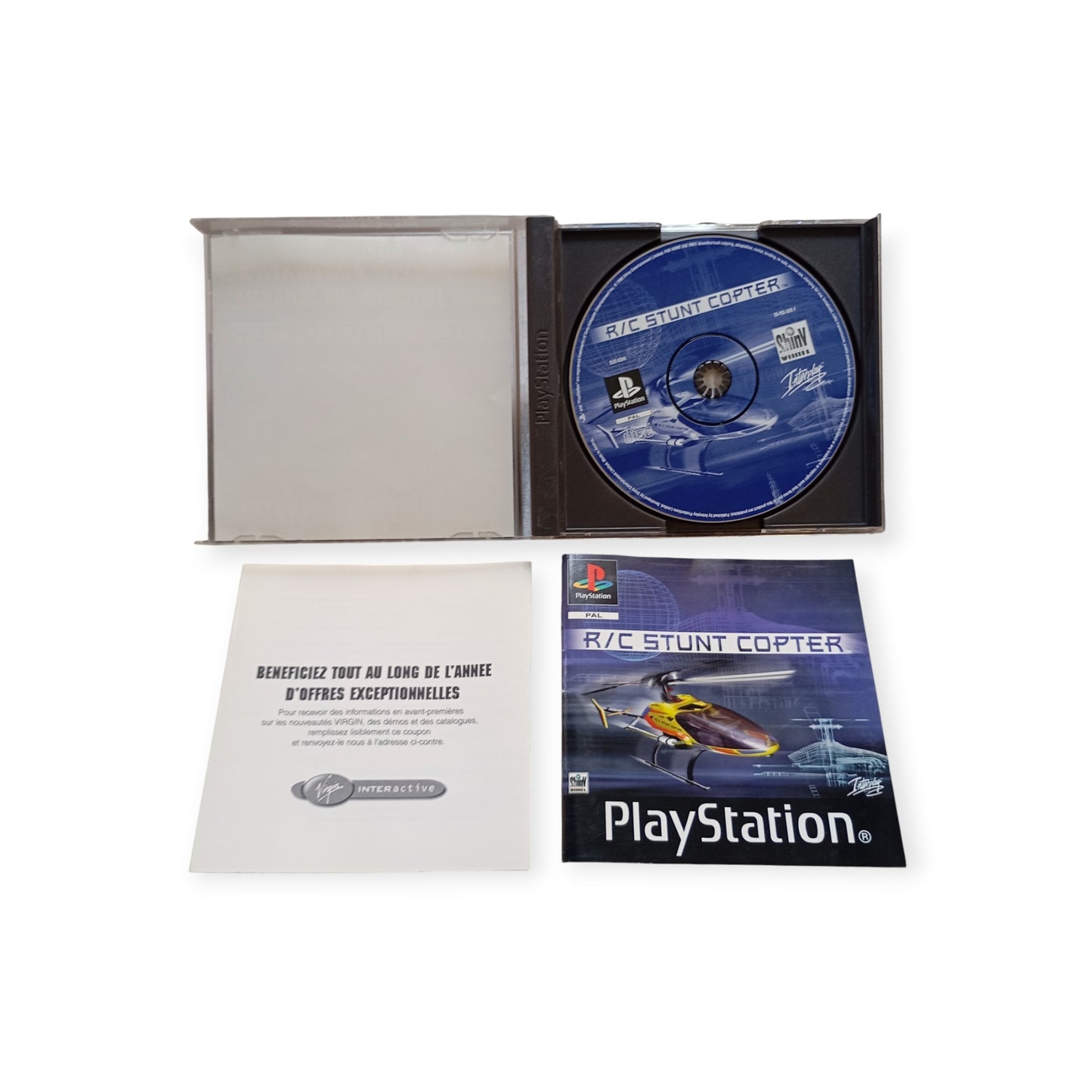 R/C STUNT COPTER playstation 1 (PS1)