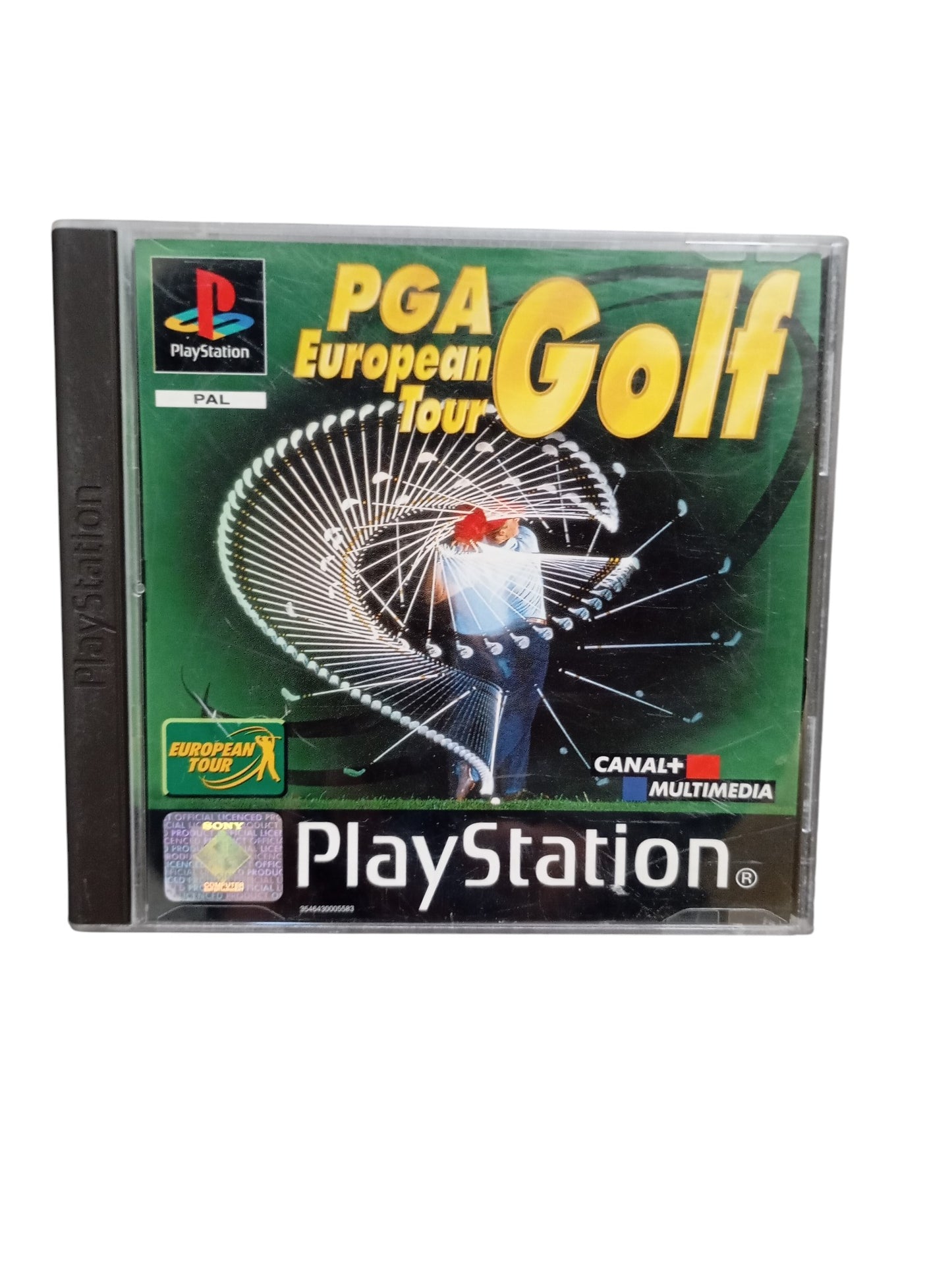 PGA EUROPEAN TOUR GOLF playstation 1 (PS1)
