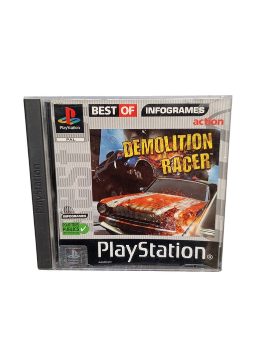 DEMOLITION RACER PlayStation 1 (PS1) Version infogrames