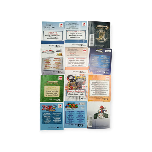 Liste Carte Vip Nintendo DS Novembre 2025