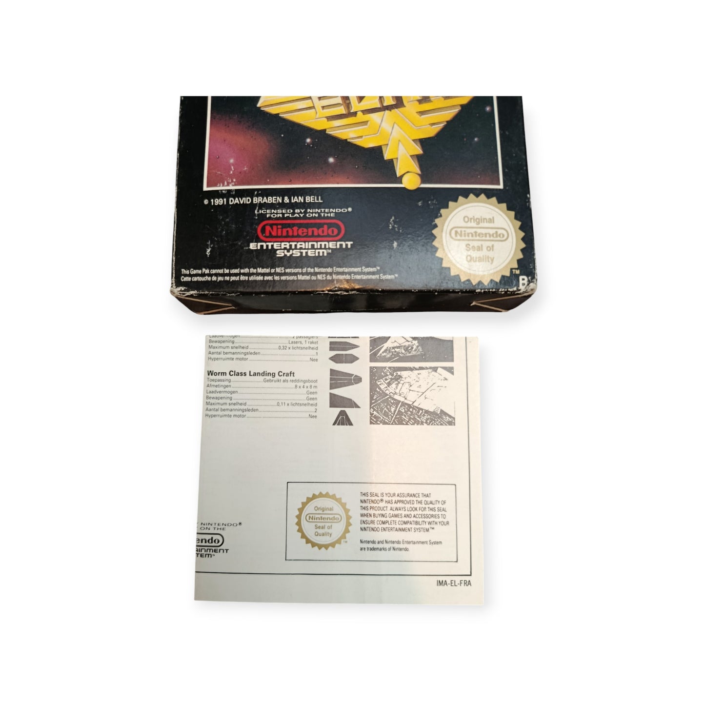 Elite Nintendo NES Complet