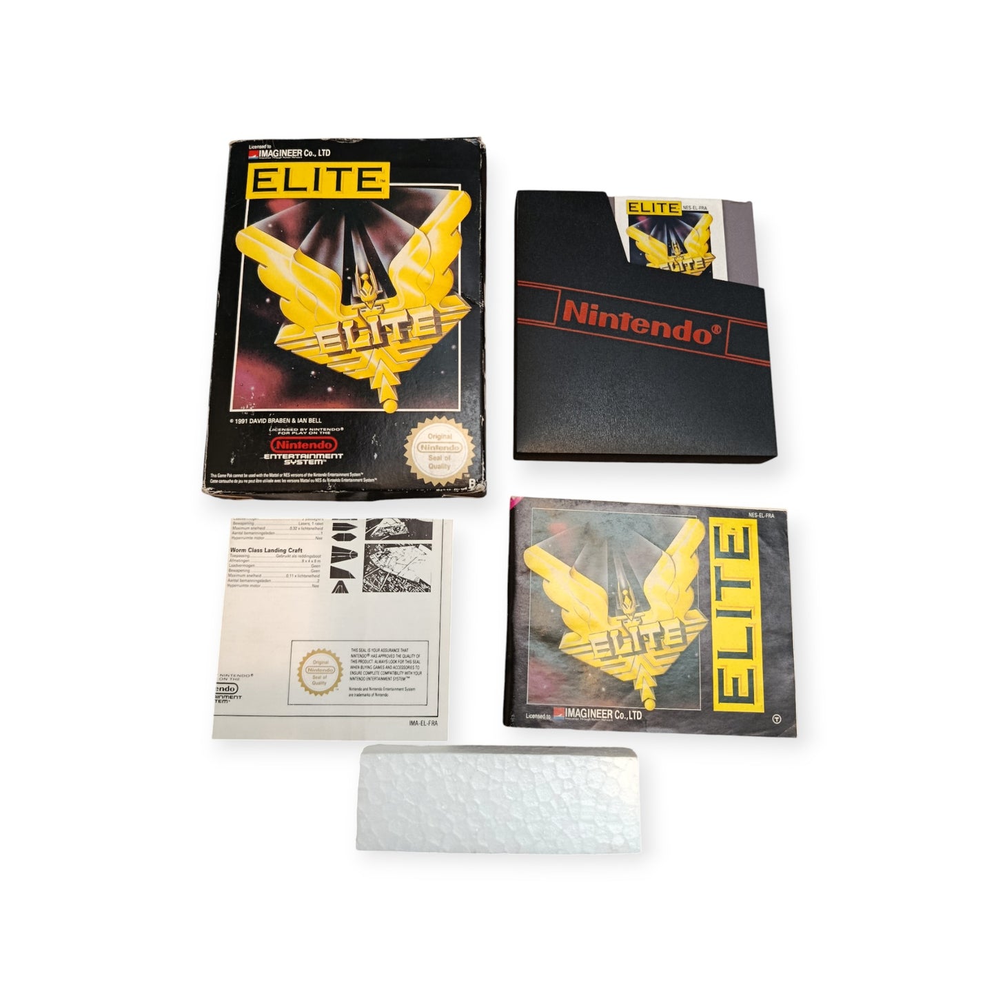 Elite Nintendo NES Complet