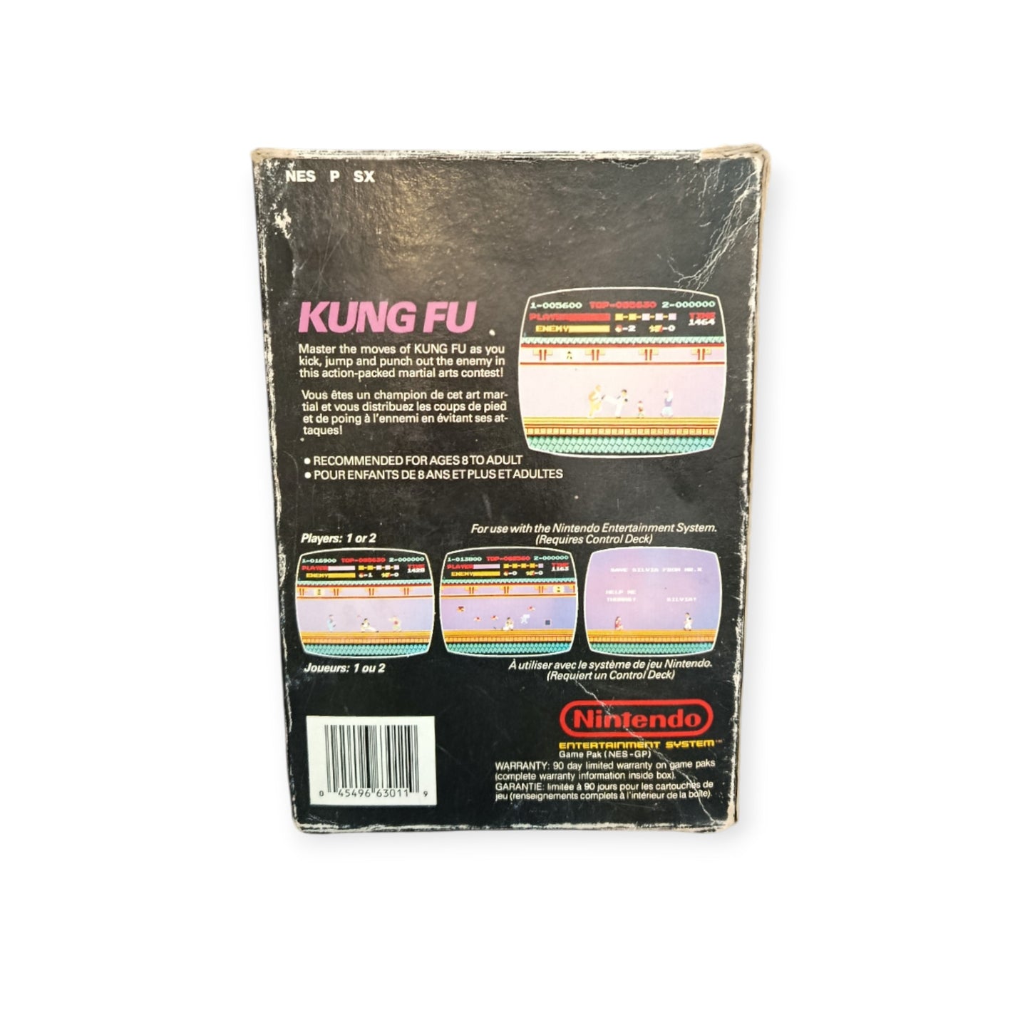 Kung Fu Nintendo NES