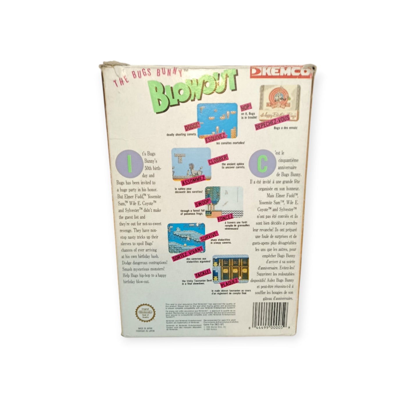 Blowout Nintendo NES Complet FRA