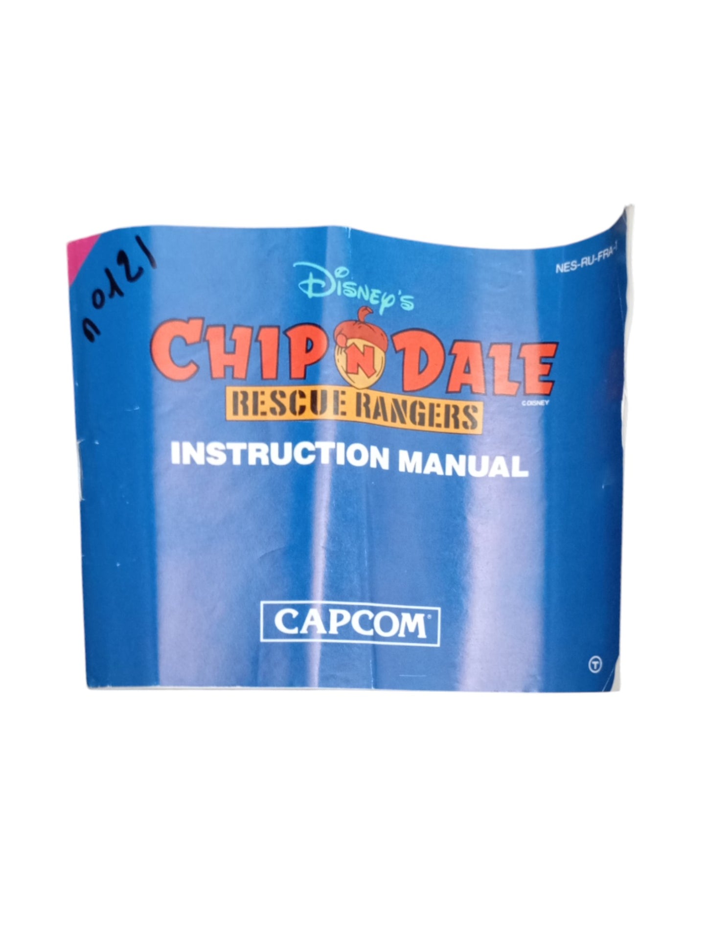 Notice seule Chip N Dale Nintendo NES