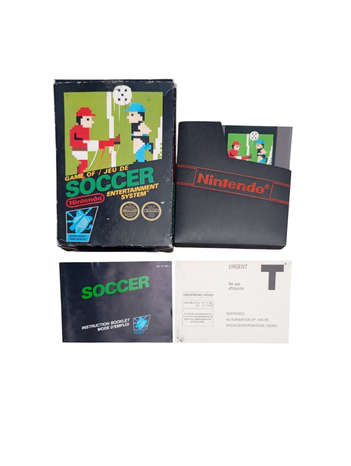 Soccer – Nintendo NES en boîte