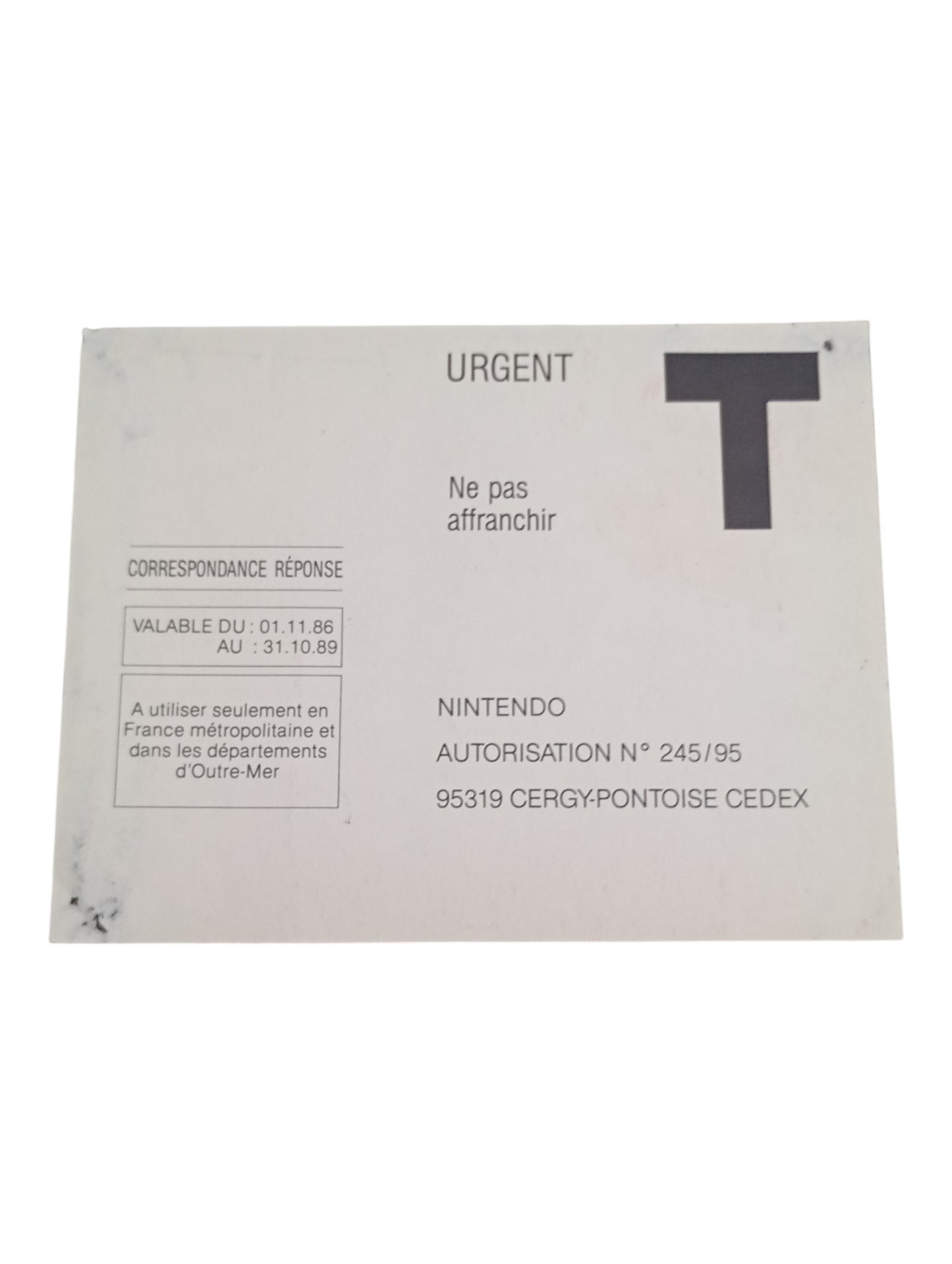 Soccer – Nintendo NES en boîte