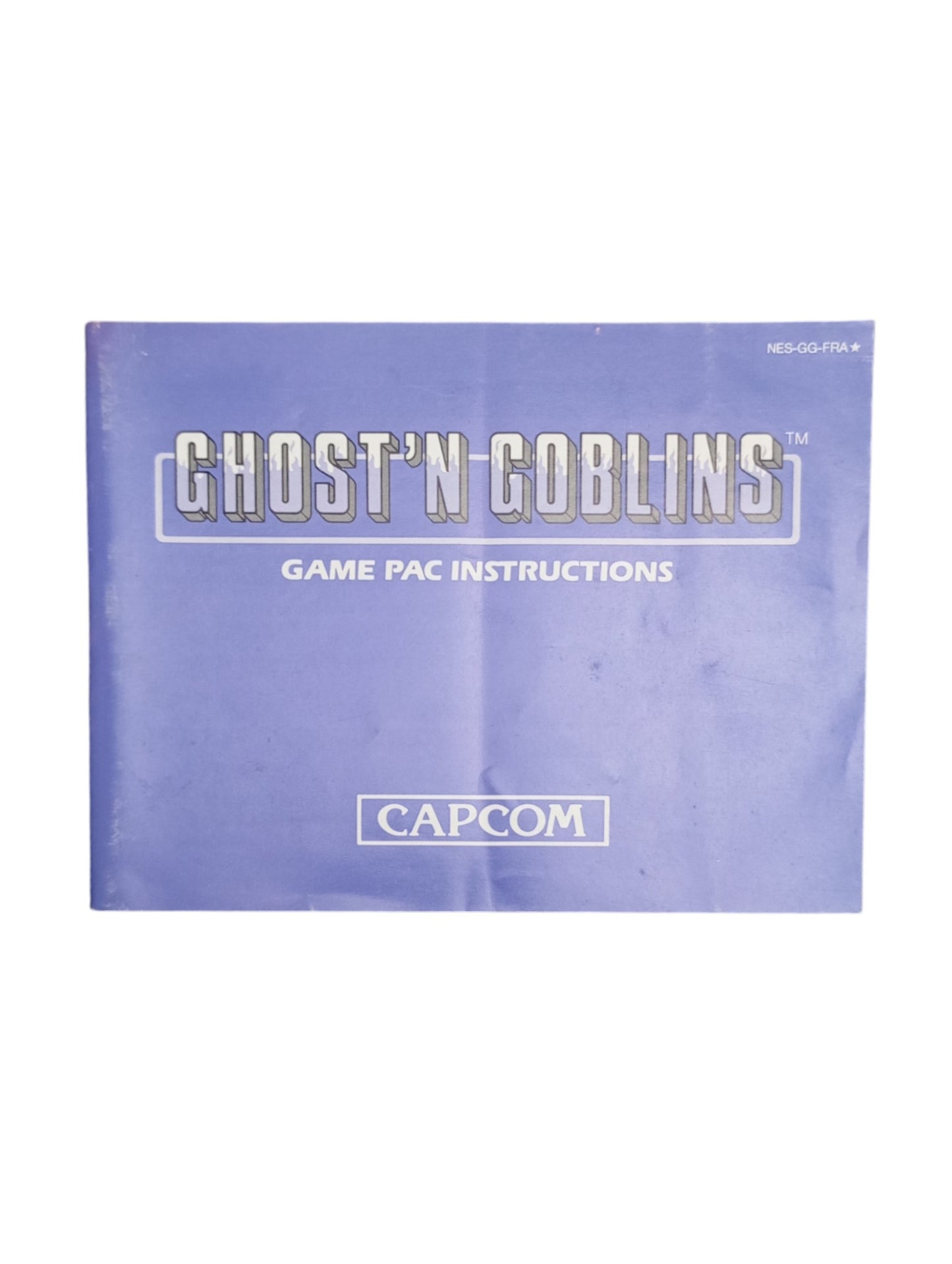 Ghost'n goblin Nintendo NES en boite