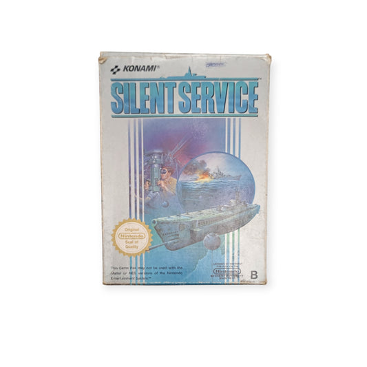 Silent Service Nintendo NES en boite