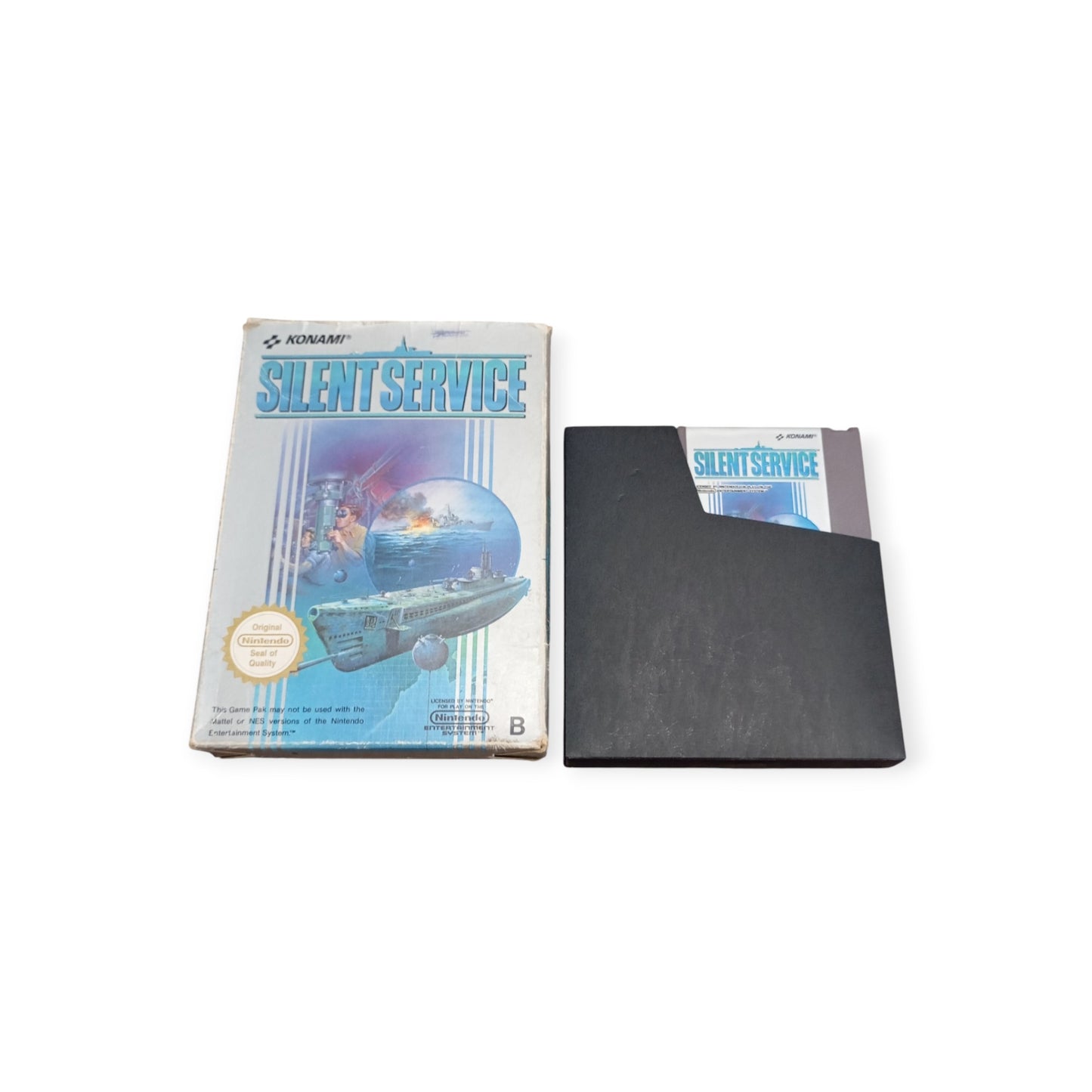 Silent Service Nintendo NES en boite