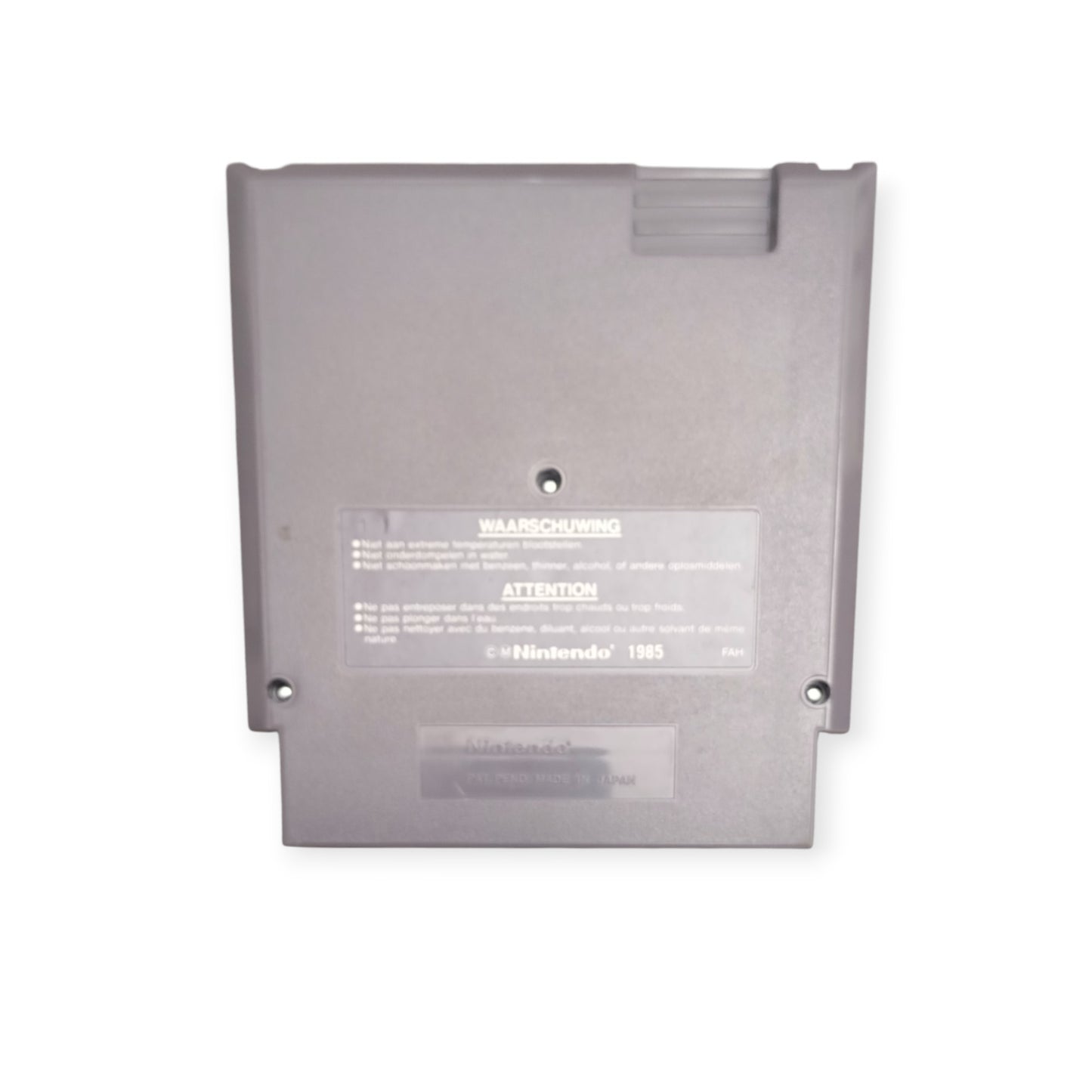 Silent Service Nintendo NES en boite