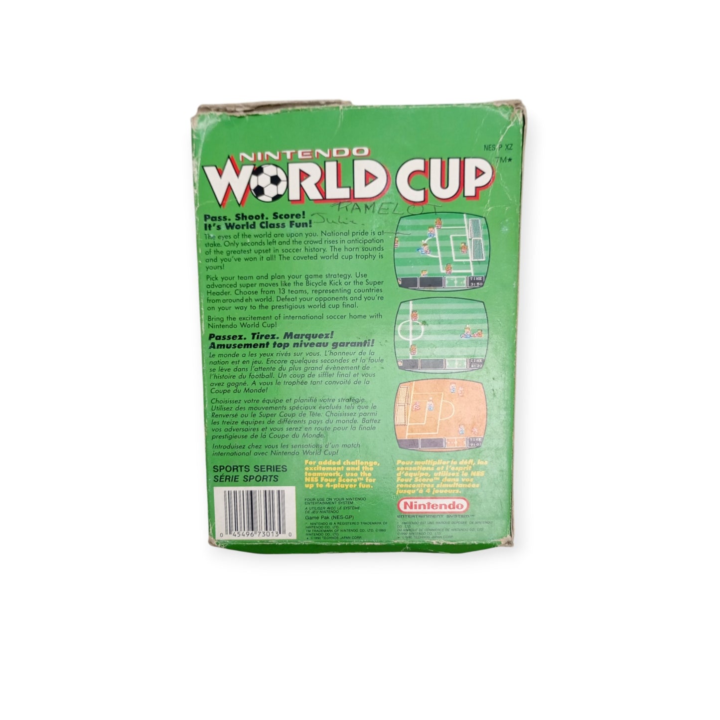 Nintendo World Cup Nintendo NES