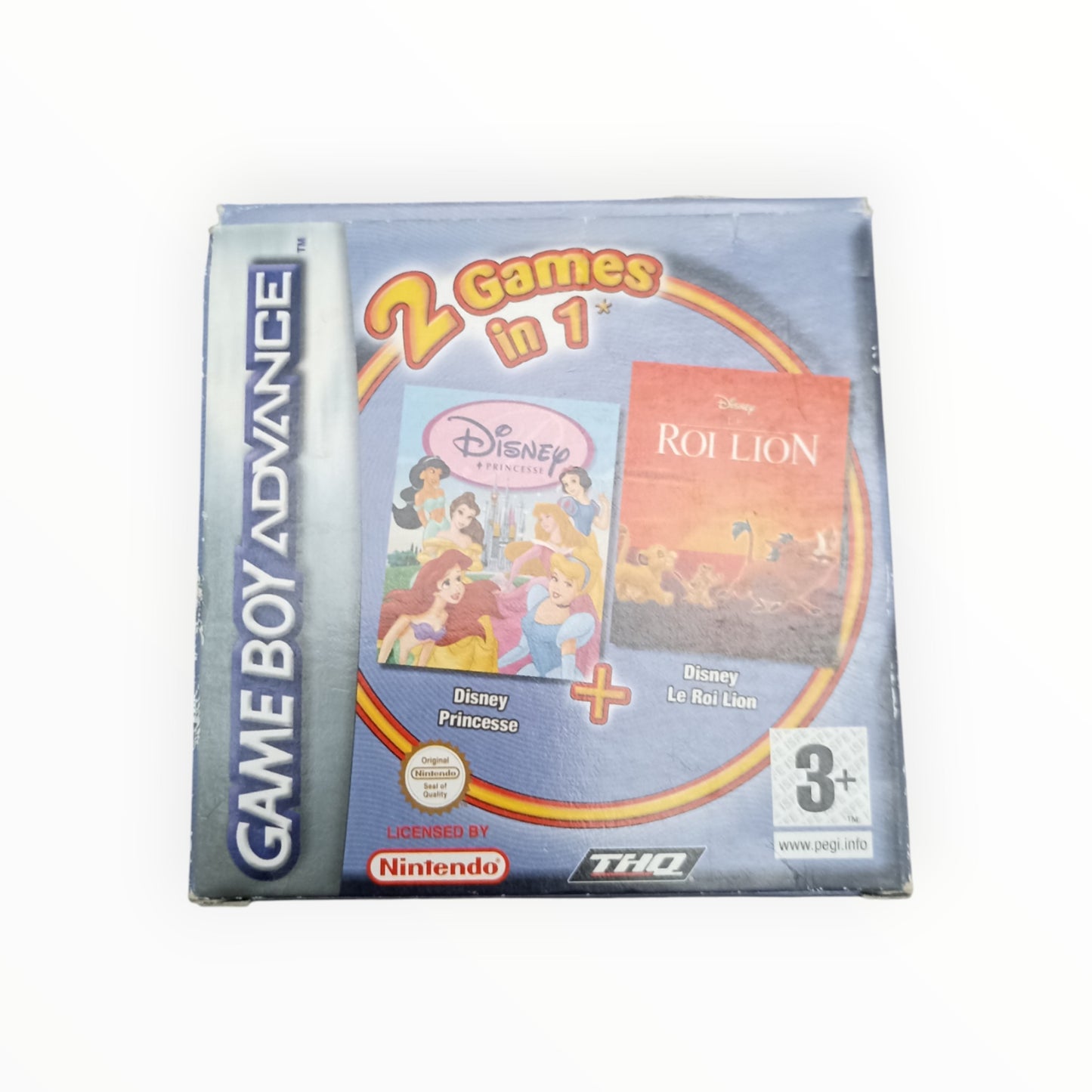 Le roi lion + Disney princess game boy advance