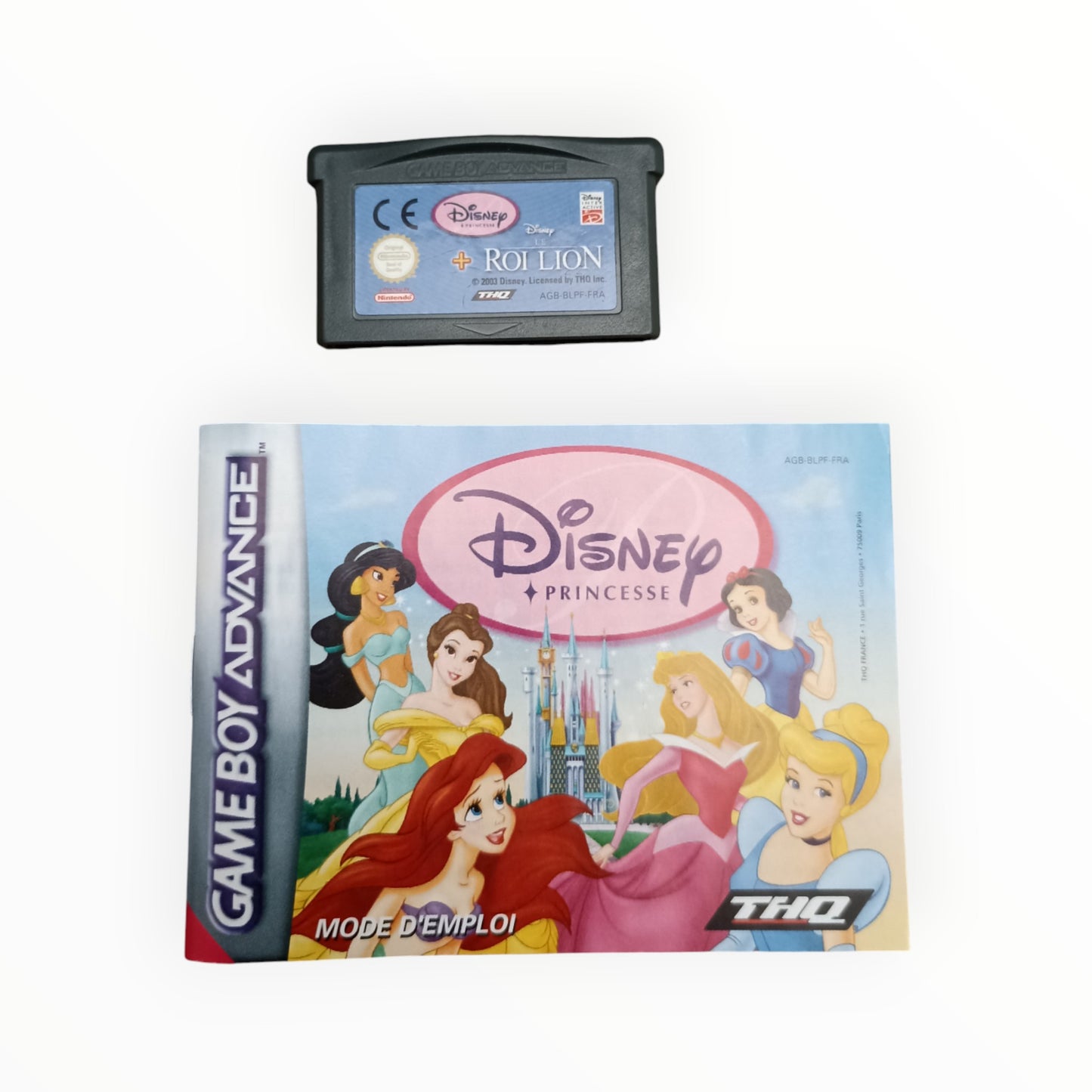 Le roi lion + Disney princess game boy advance