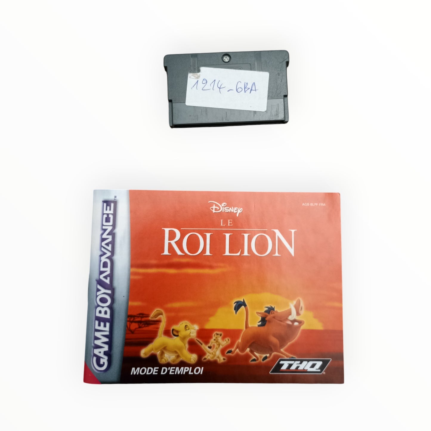 Le roi lion + Disney princess game boy advance