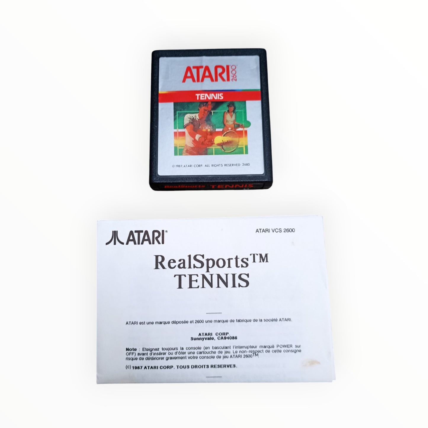 RealSports Tennis Atari 2600