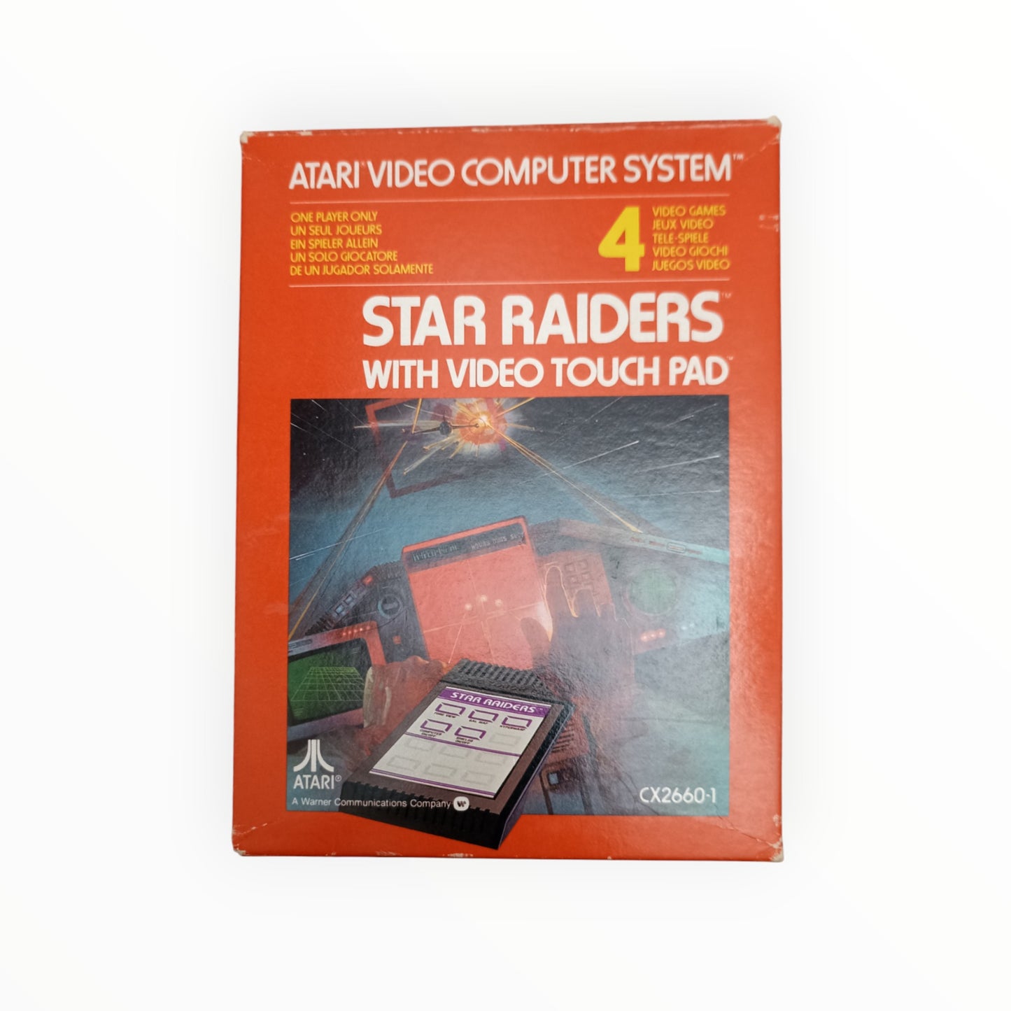 Star raiders avec video touch pad Atari