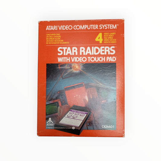 Star raiders avec video touch pad Atari